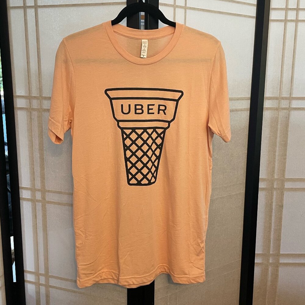 2 Uber Ice Cream T-shirts - Yellow & Orange